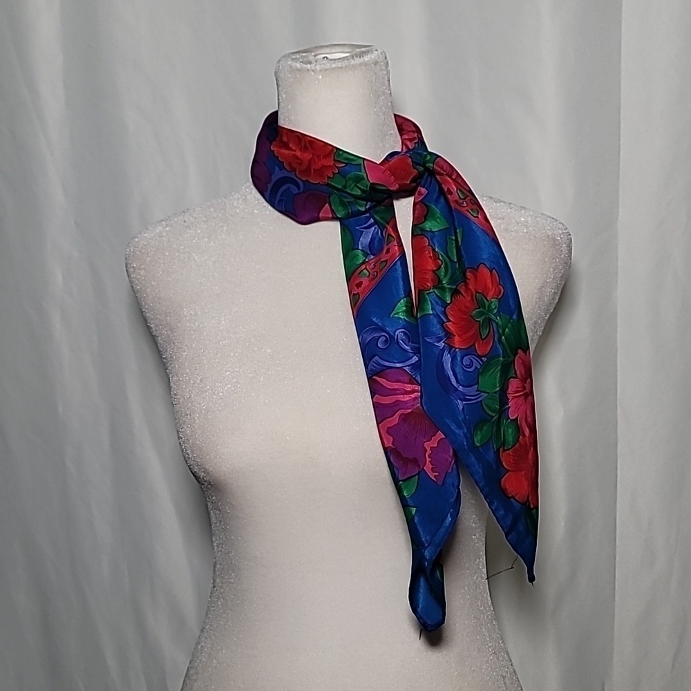♥️SCARF  rectangular  floral print